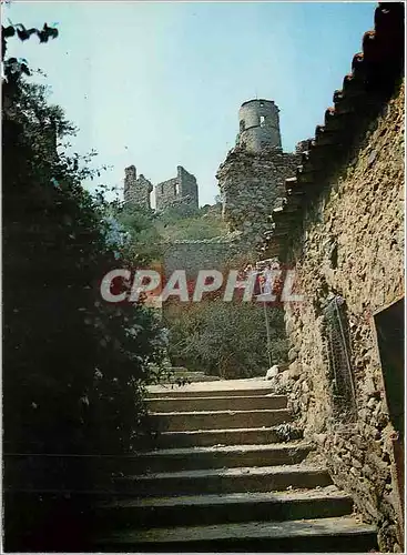 Moderne Karte Lumiere et Beaute de la Cote d'Azur Grimaud Rue du Balladou