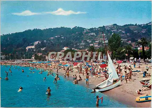 Cartes postales moderne Soleil de la cote d'Azur Golfe Juan la plage