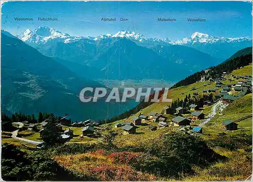 Cartes postales moderne Bettmeralp 1930 m Wallis