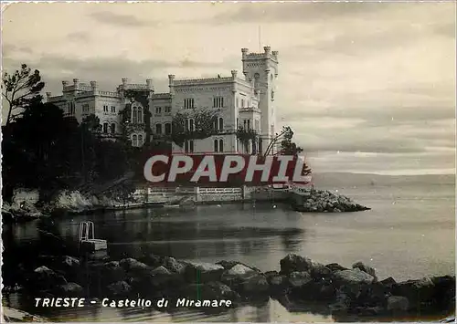 Cartes postales moderne Trieste Castello du Miramare