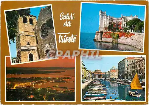 Cartes postales moderne Saluti da Trieste