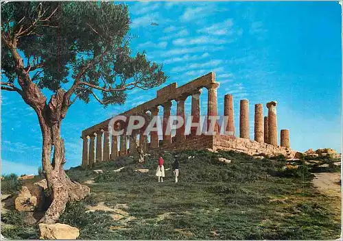 Cartes postales moderne Agrigento Temple de Juno