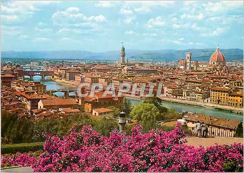 Cartes postales moderne Firenze Ville enchanteresse Panorama