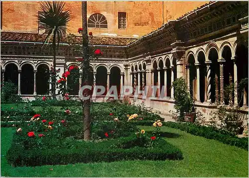 Cartes postales moderne Roma Basilique de St Paul Cloitre