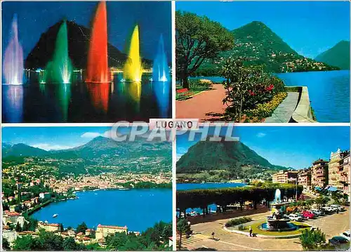 Cartes postales moderne Saluti da Lugano