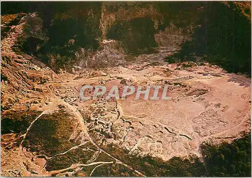 Moderne Karte Pozzuoli Le Cratere de la Solafatare