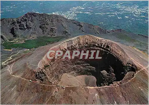 Cartes postales moderne Napoli Vesuvio Vue aerienne