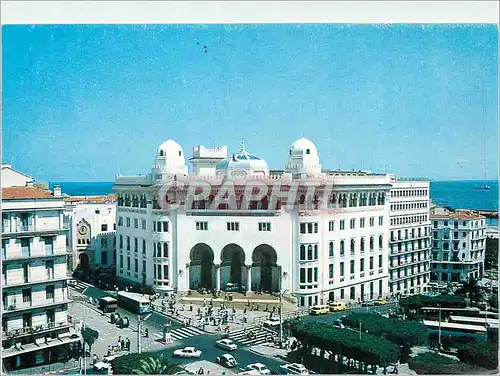 Moderne Karte Alger Vue sur la Grande Poste