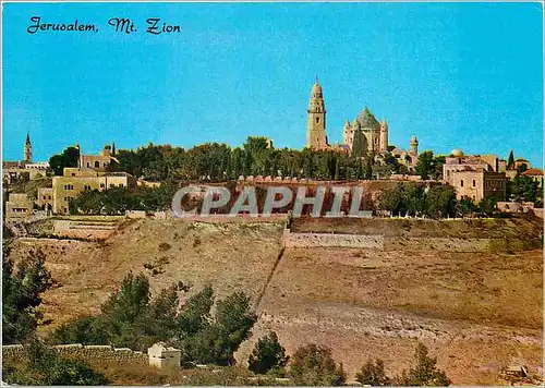 Cartes postales moderne Jerusalem Mt Sion Vue Generale