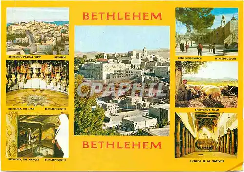 Moderne Karte Bethlehem The City of David