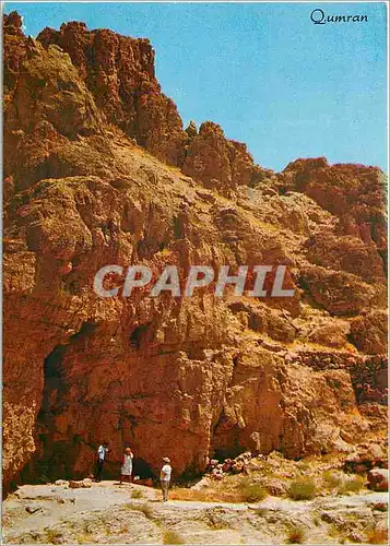 Moderne Karte Qumran Wadi Qumran