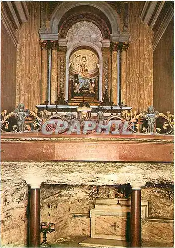 Cartes postales moderne Monastery of Stella Maris Halfa High Altar and The Grotto of Elias the Prothet Mount Carmel