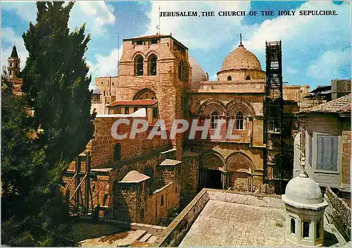 Cartes postales moderne Jerusalem L'Eglise du Saint Sepulchre