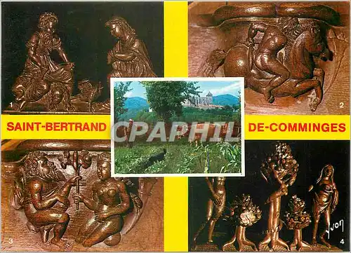 Cartes postales moderne Saint Bertrand de Comminges (Haute Garonne) Cathedrale Sainte Marie de Comminges Marc et Jean e�