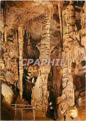 Moderne Karte Grotte de Presque Saint Cere les Colonnes d'Hercule