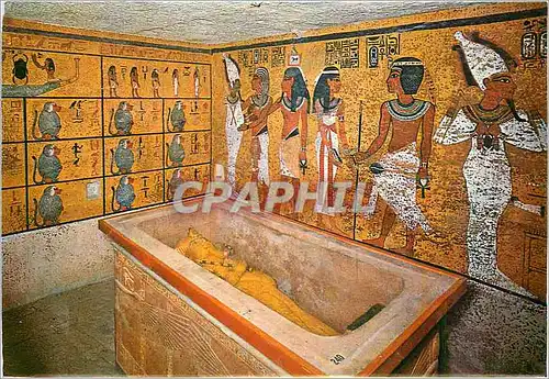 Cartes postales moderne Thebes Chambre morituaire au tombeau de Tout Ankh Amon