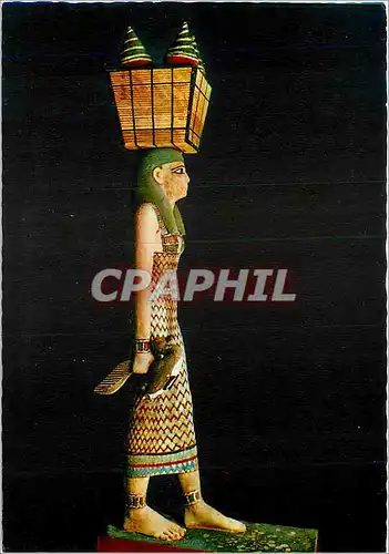 Cartes postales moderne La Musee Egyptien Cairo Modelle d'une servante (Moyen empire 2000 av J Chr)