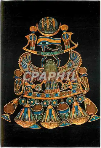 Moderne Karte La Musee Egyptien Cairo Pectoral representant l'oeil magique surmonte du disque solaire