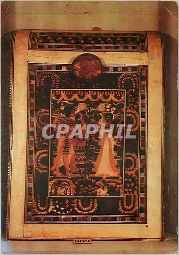 Cartes postales moderne Le roi et la reine sur couverte de Coffrent d'ivoire