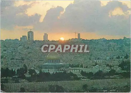 Moderne Karte Jerusalem La citadelle la nuit