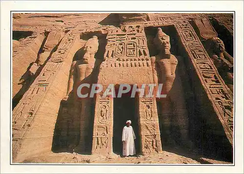 Cartes postales moderne Abu Simbel Le temple de Nefertari