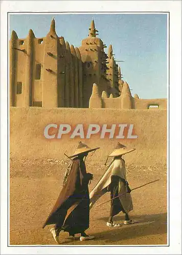 Cartes postales moderne Djenne la Mosquee d'argile