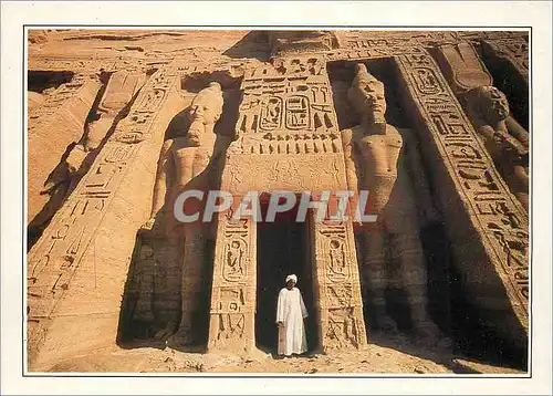 Cartes postales moderne Les Rois Dieux et les reines Deesses du Temple d'Hator