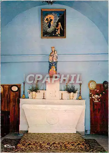 Cartes postales moderne St Etienne le Laus (Htes Alpes) Notre Dame du Laus Interieur de la Chapelle de N D des Fours