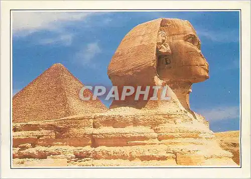 Moderne Karte Le Sphinx de Gizeh