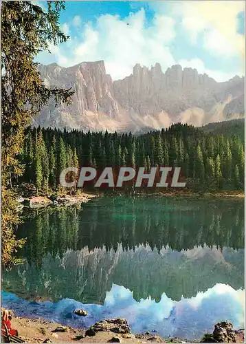 Cartes postales moderne Dolomiti Lago Carezza