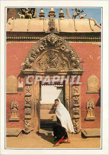 Cartes postales moderne Nepal Bhadgaon La Porte Doree