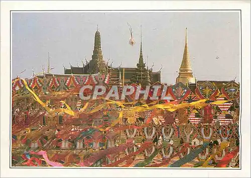 Moderne Karte Thailand Bangkok Le Wat Phra Keo