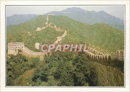 Moderne Karte La Grande Muraille de Chine