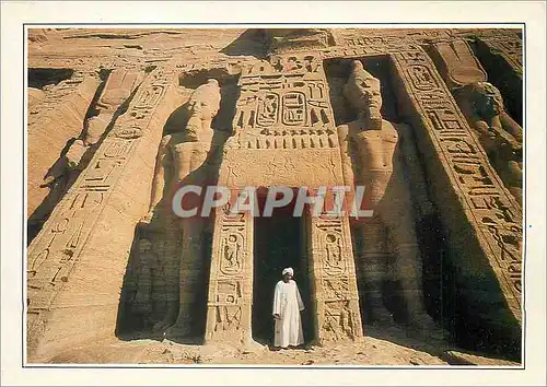 Moderne Karte Abu Simbel Le Temple de Nefertari