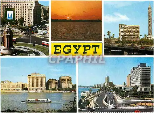 Moderne Karte Egypt