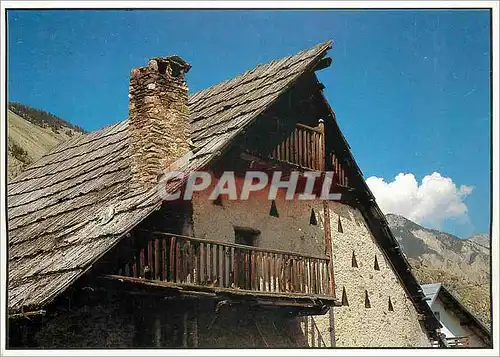 Cartes postales moderne Les Alpes a decouvrir Architecture alpine Nevache Hautes Alpes