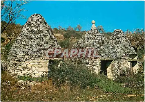 Cartes postales moderne Les Belles Images de Provence Bories Cabanes en pierres seches