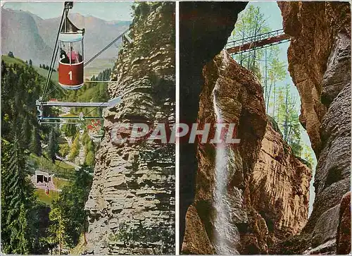 Moderne Karte Graseck Seilbahn