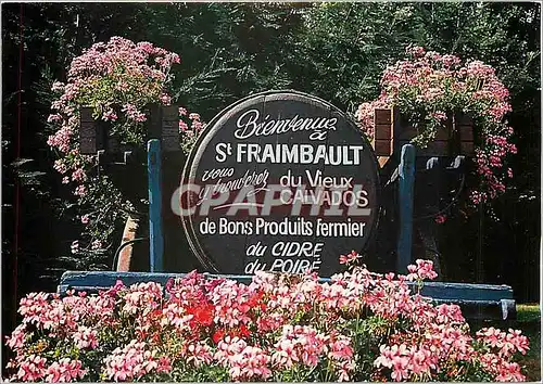Cartes postales moderne Saint Fraimbault Village fleuri a 4 fleurs