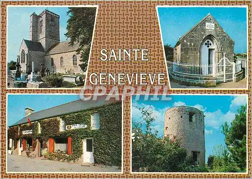 Moderne Karte Sainte Genevieve