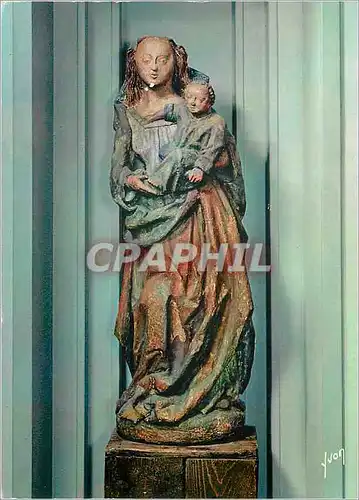 Cartes postales moderne Prieure Sainte Bathilde Vances Seine Vierge a l'Enfant