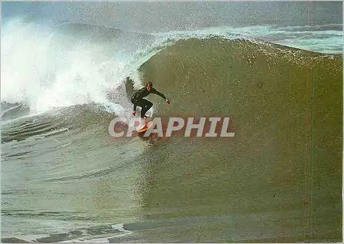 Moderne Karte Surfing sur la Cote Atlantique