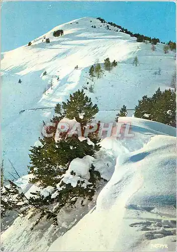 Cartes postales moderne Les Pyrenees sous La Neige La Corniche