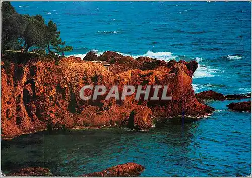 Cartes postales moderne Cote d'Azur Rochers de l'Esterel