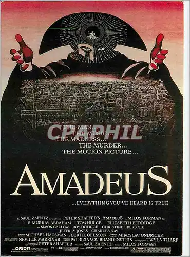 Cartes postales moderne Amadeus Everything you've heard is true