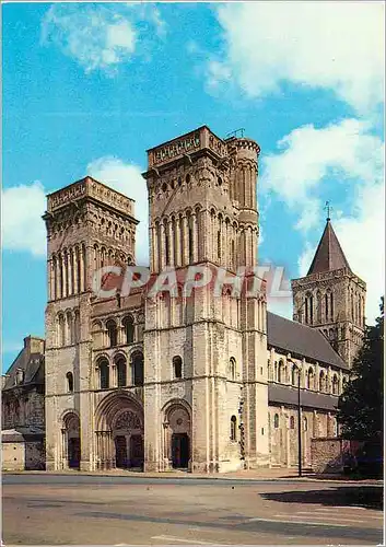 Cartes postales moderne Caen Abbaye aux Dames Eglise de la Trinite Vue d'Ensemble du sud ouest