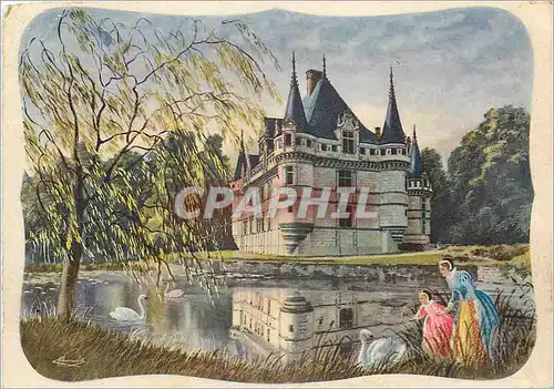 Cartes postales moderne Chateaux de la Loire Azay le Rideau Indre et Loire