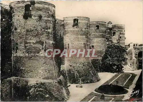 Moderne Karte Angers M et L Le Bout du Monde Douves et Tours du Chateau