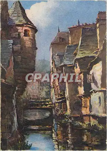 Cartes postales moderne Quimper Finistere Vieilles Maisons sur le Steir