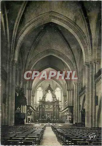 Cartes postales moderne La France et ses Merveilles Angers Interieur de la Cathedrale